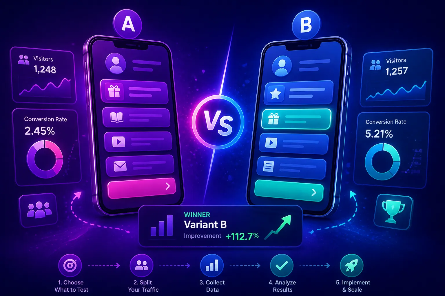 How to A/B Test Your Bio Link to Double Conversions
